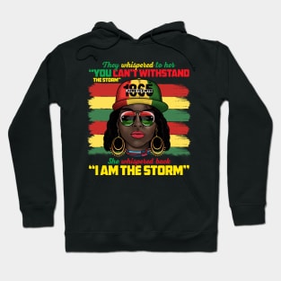 Black African American Ladies Juneteenth Black History Month Hoodie